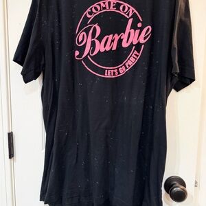 Black Barbie Short Sleeve Tee